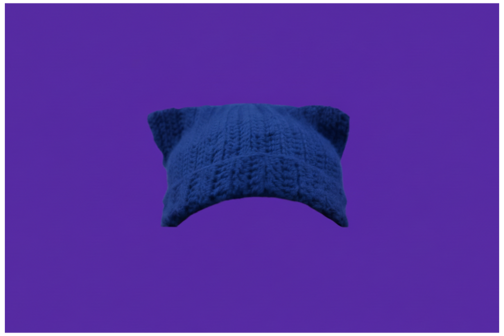 Repositioned Cat Beanie